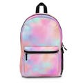Pastel Tie Dye Backpack - Stylish Gym Bag, Trendy Errand Backpack, Book Bag, School Bag