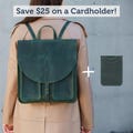 Luxury Leather Backpack, Multi-functional Travel Backpack, Stylish Work Backpack for Women, Christmas Gifts