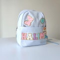 Custom Toddler Backpack Pink Preschool Backpack Small Toddler Book Bag | School Bag for Kids | Children's Backpack With Name | Kids Backpack